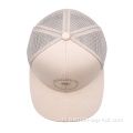 Platte borduurwerk gesloten mesh cap